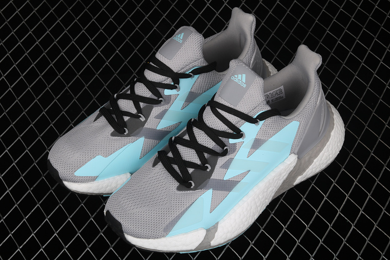 X9000l4 Boost Shoes Cool Grey/Ice Blue/White 11