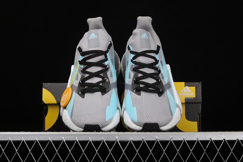 X9000l4 Boost Shoes Cool Grey/Ice Blue/White 15