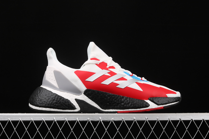 X9000l4 Boost Shoes Cloud White/Core Black/Red 3