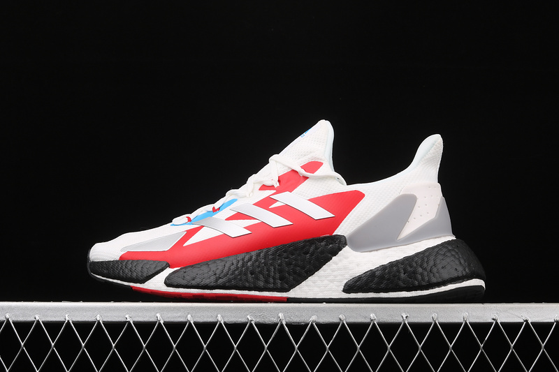 X9000l4 Boost Shoes Cloud White/Core Black/Red 5