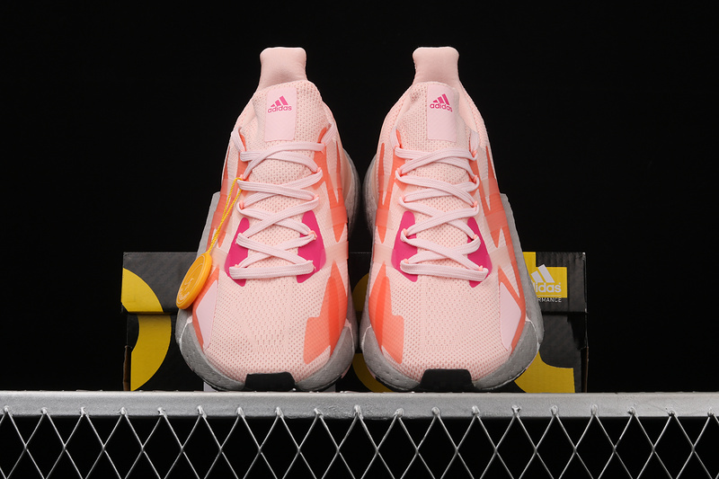 X9000l4 Boost Shoes Pink/Light Grey/Cloud White 9