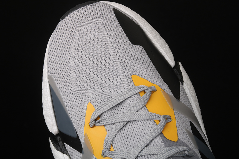 X9000l4 Boost Shoes Light Grey-Black-Yellow 19