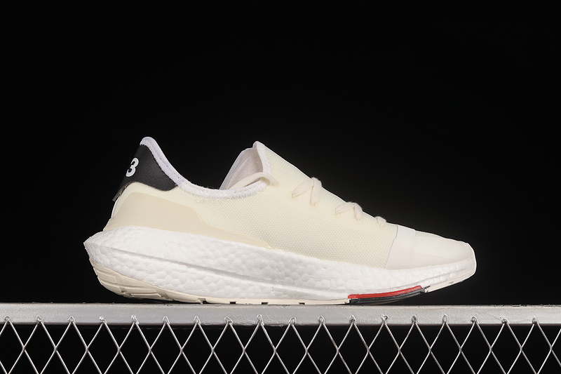 Y-3 Ultraboost 21 Core White/Red/Black 17