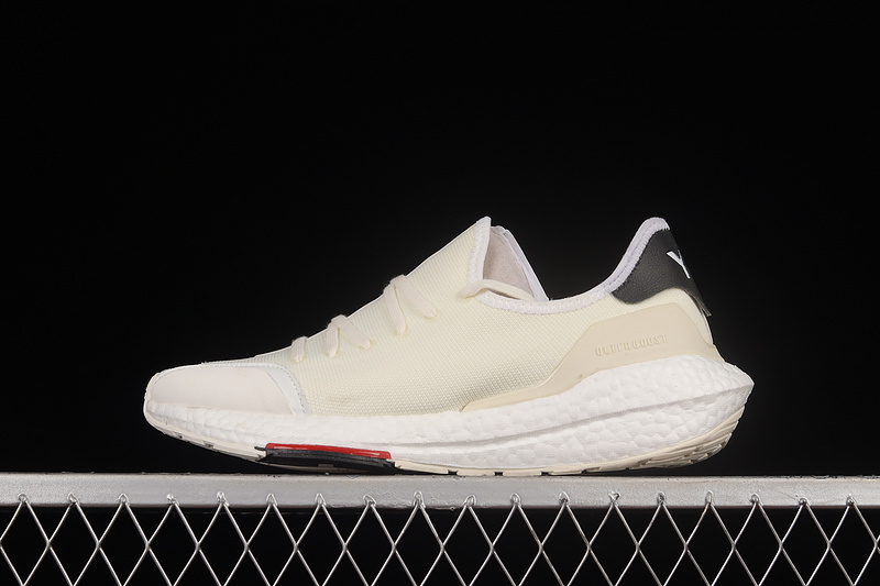 Y-3 Ultraboost 21 Core White/Red/Black 23