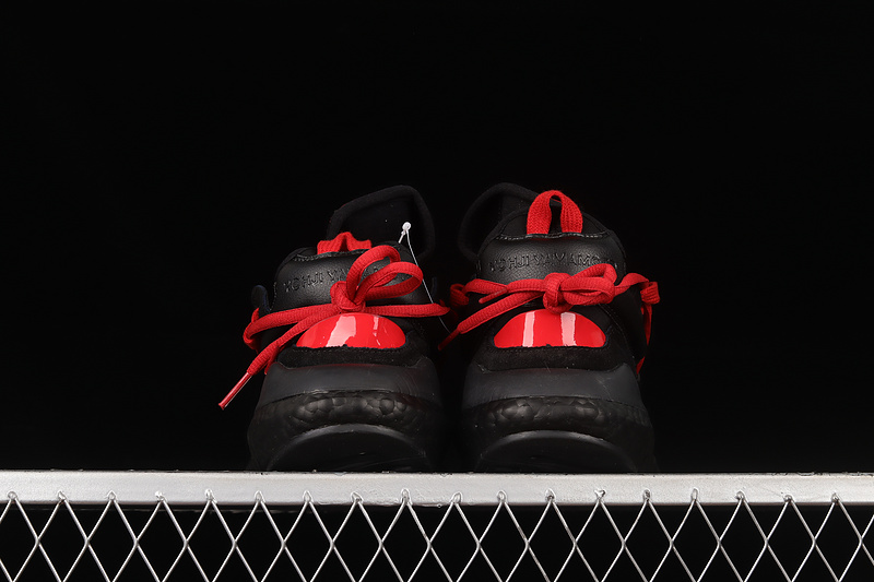 Y-3 Saikou Black/Red/Black 11