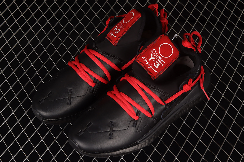 Y-3 Saikou Black/Red/Black 29