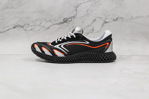 Y-3 Yuben Boot Core Black/Cloud White/Orange 11