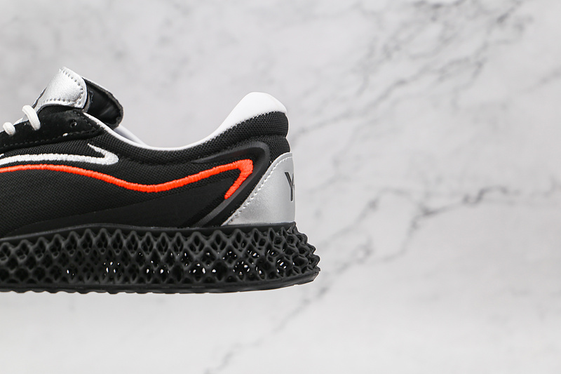 Y-3 Yuben Boot Core Black/Cloud White/Orange 15