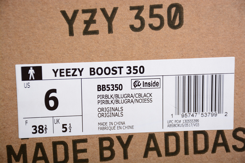 Yeezy Boost 350 2016 Pirate Black/Blue Gray/Core Black 3