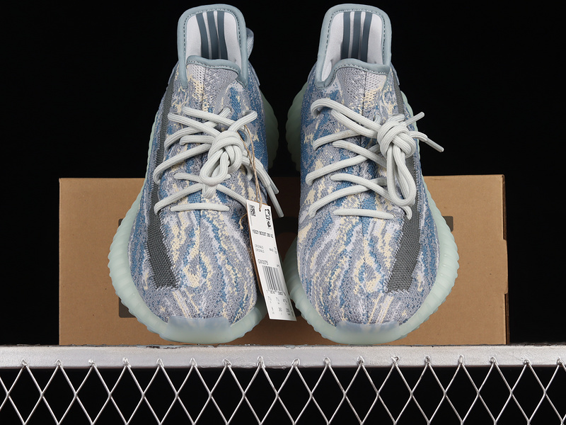 Yeezy 350 Boost V2 Mx Blue/Mx Blue/Mx Blue 15