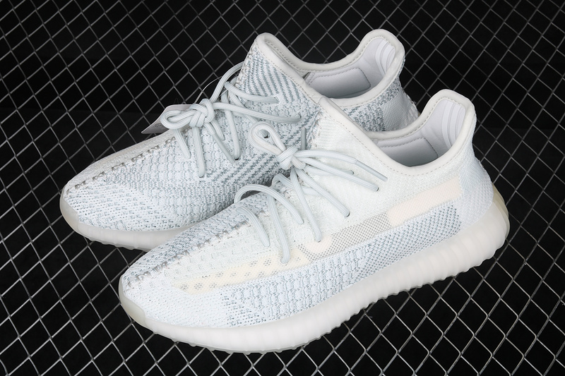 Zg Yeezy Boost 350 V2 White/Cloud White Reflective 11