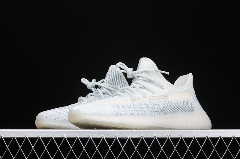 Zg Yeezy Boost 350 V2 White/Cloud White Reflective 21