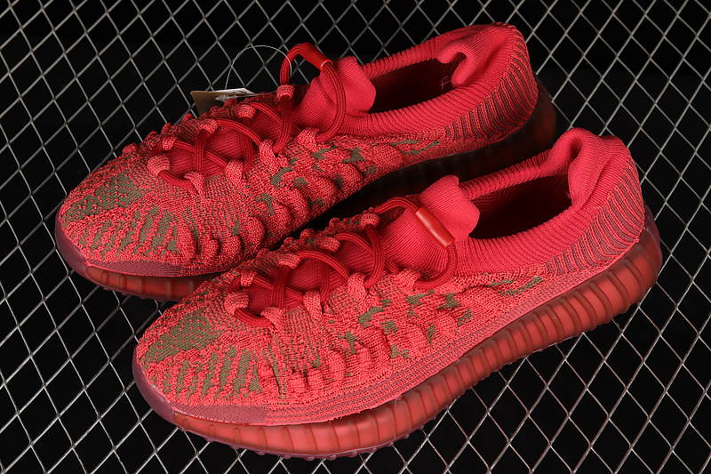 Yeezy Boost 350 V2 Cmpct Slate Red/Slate Red/Slate Red 7