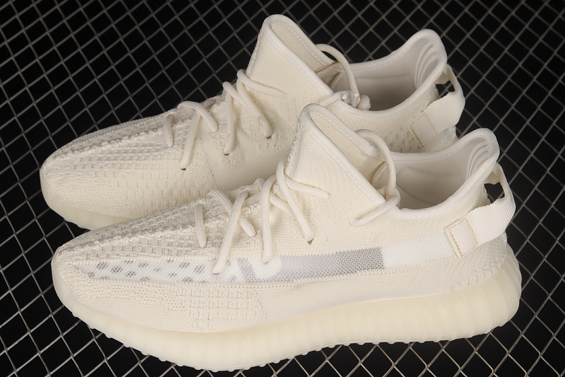 Yeezy 350 Boost V2 White/White/White 23