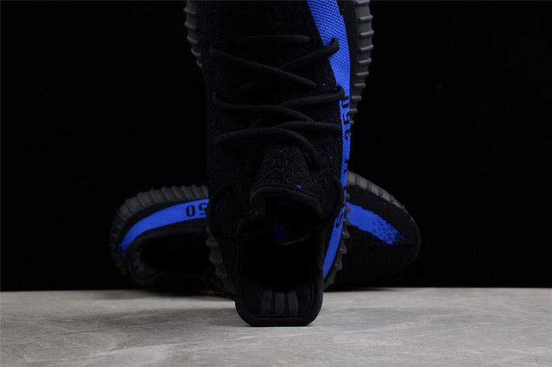 Yeezy Boost 350 V2 Core Black/Dazzling Blue-Core Black 21