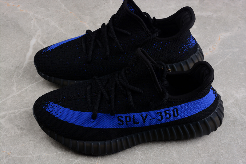 Yeezy Boost 350 V2 Core Black/Dazzling Blue-Core Black 31