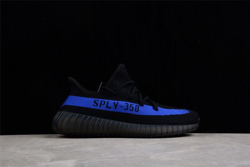 Yeezy Boost 350 V2 Core Black/Dazzling Blue-Core Black 33