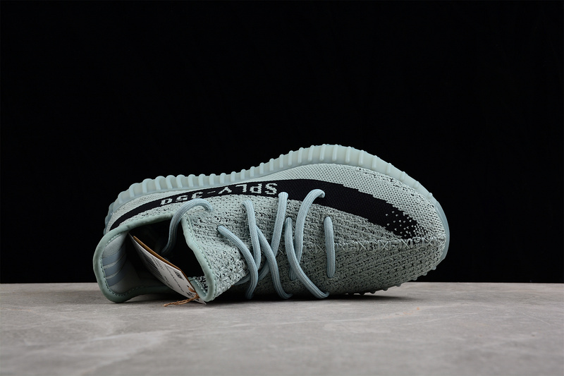 Yeezy 350 V2 Jade Ash/Salt/Core Black 3