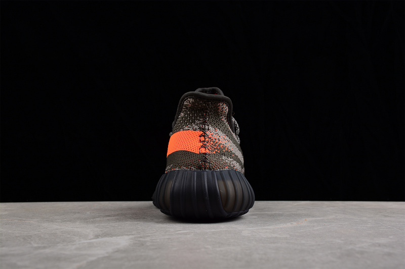 Yeezy Boost 350 V2 Dark Beluga 3.0 Core Black/Orange/Army Green 29