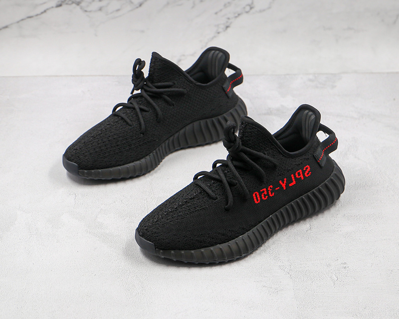 Yeezy Boost 350 V2 Bred Core Black/Core Black/Red 11