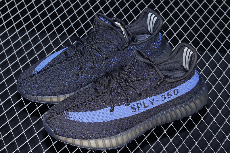 Yeezy Boost 350 V2 Core Black/Dazzling Blue/Core Black 7