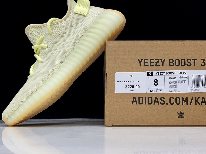 Og Yeezy Boost 350 V2 Butter/Butter/Butter 17