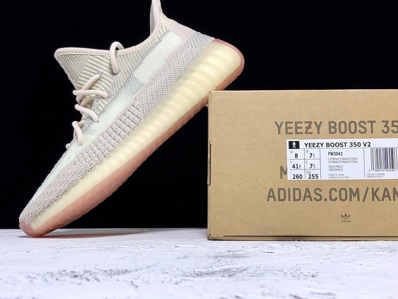 Pk Basf Yeezy Boost 350 V2 Citrin/Citrin Non-Reflective 31