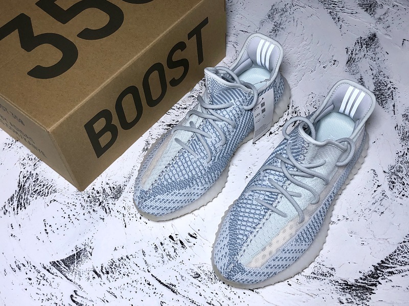 Pk Basf Yeezy Boost 350 V2 Non-Reflective Cloud White/Cloud White 9