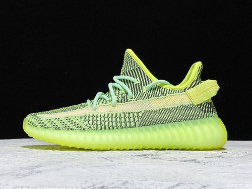 Og Yeezy Boost 350 V2 Fluorescent Green Yeezreel Reflect 11