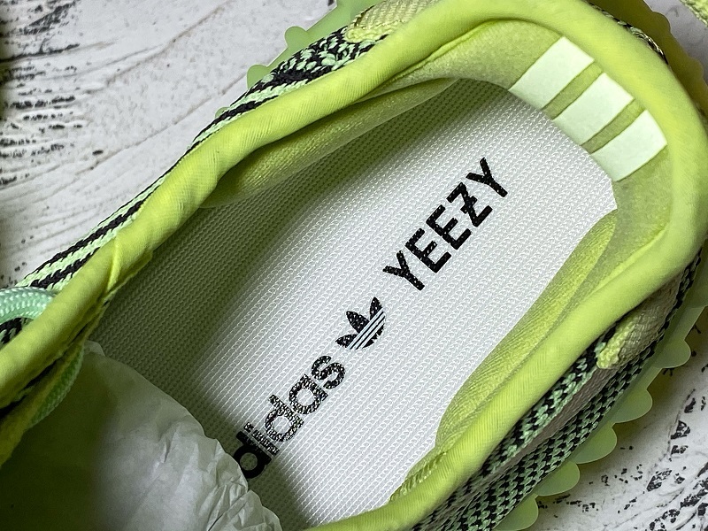 Og Yeezy Boost 350 V2 Fluorescent Green Yeezreel Reflect 17