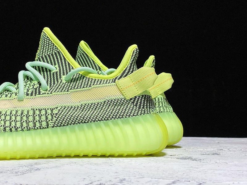 Og Yeezy Boost 350 V2 Fluorescent Green Yeezreel Reflect 21