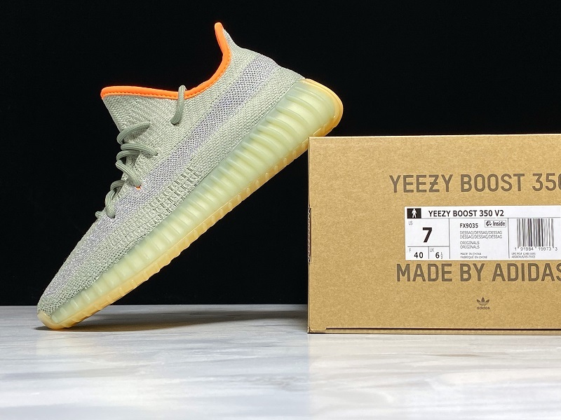 Pk Basf Yeezy Boost 350 V2 Desert Sage/Grey/Orange 31