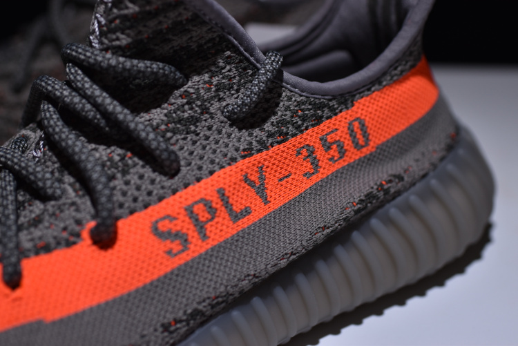 Bc Yeezy Boost 350 V2 Steeple Gray/Beluga/Solar Red 11