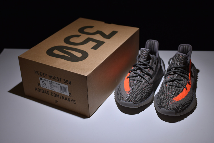 Bc Yeezy Boost 350 V2 Steeple Gray/Beluga/Solar Red 27