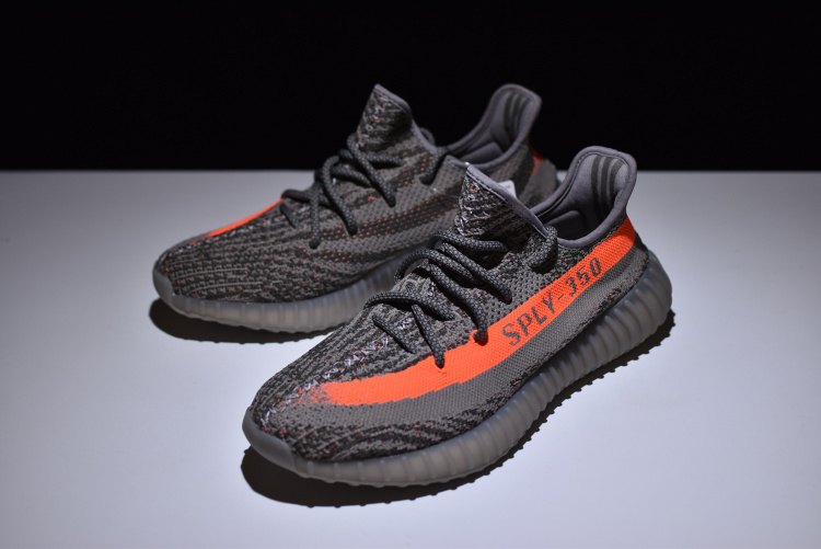 Bc Yeezy Boost 350 V2 Steeple Gray/Beluga/Solar Red 33