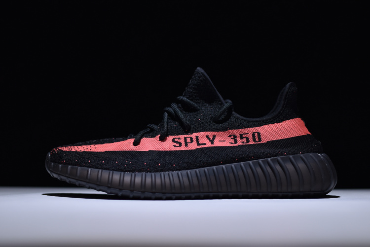 Bc Yeezy Boost 350 V2 Red/Core Black/Core Black 25