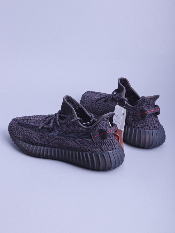 Gt Yeezy Boost 350 V2 Static Reflective Black/Black 5