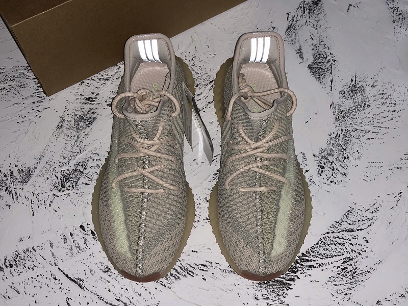 Hupu Yeezy Boost 350 V2 Citrin/Citrin Non-Reflective 9