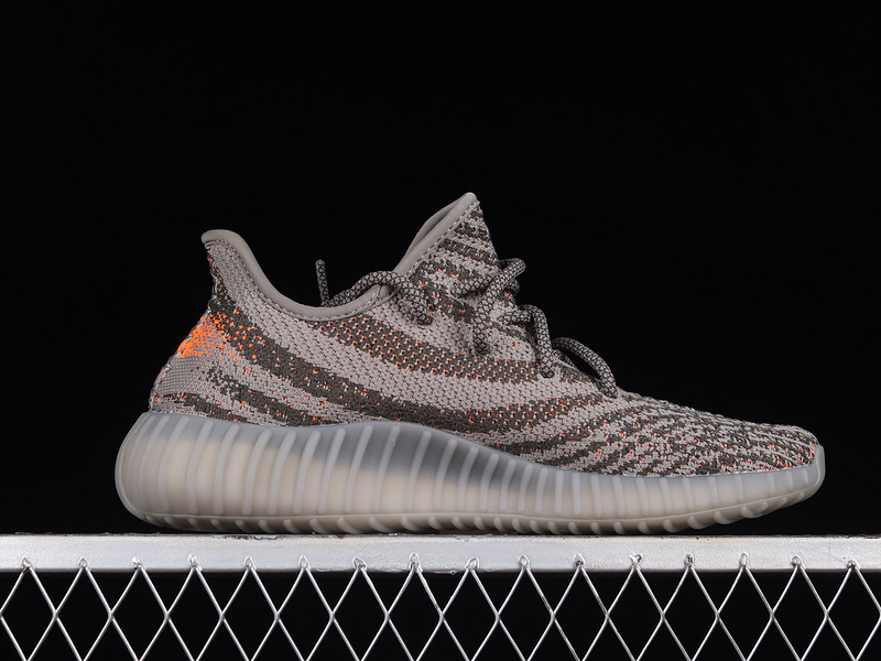 Og Yeezy Boost 350 V2 Beluga Reflective/Steeple Gray/Solar Red 3