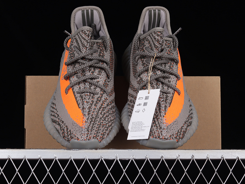 Og Yeezy Boost 350 V2 Beluga Reflective/Steeple Gray/Solar Red 21