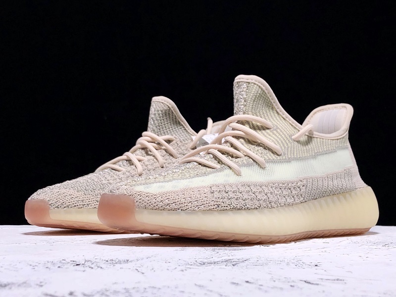 Hupu Yeezy Boost 350 V2 Citrin/Citrin/Citrin Reflective 29