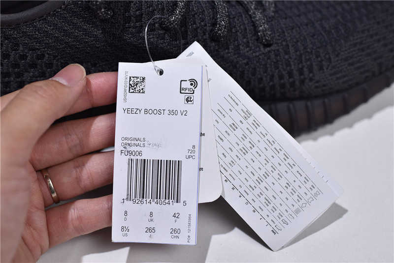 Bc Yeezy Boost 350 V2 Black-Non Reflective Black/Black 53