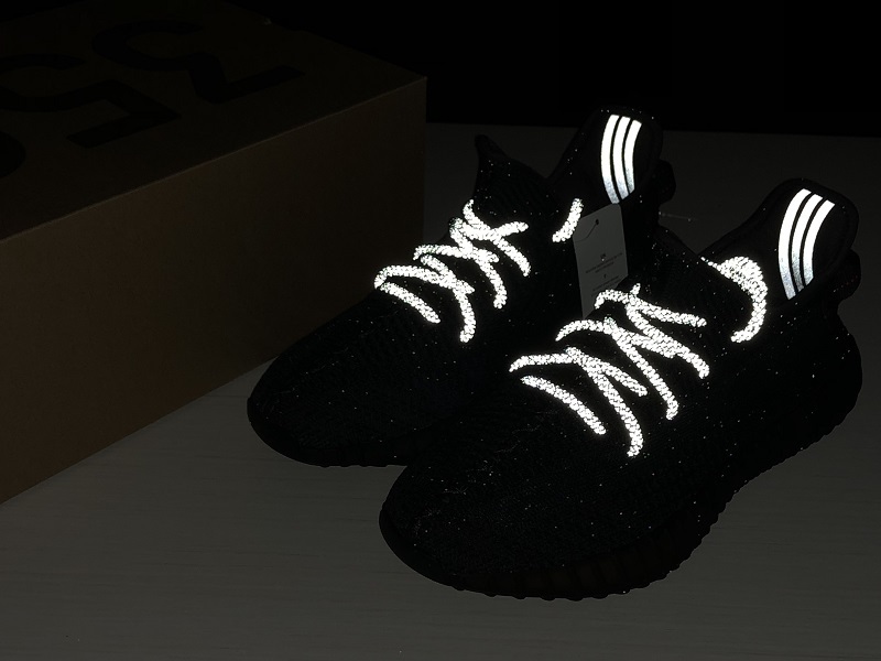 Get Yeezy Boost 350 V2 Black-Non Reflective Black/Black 9