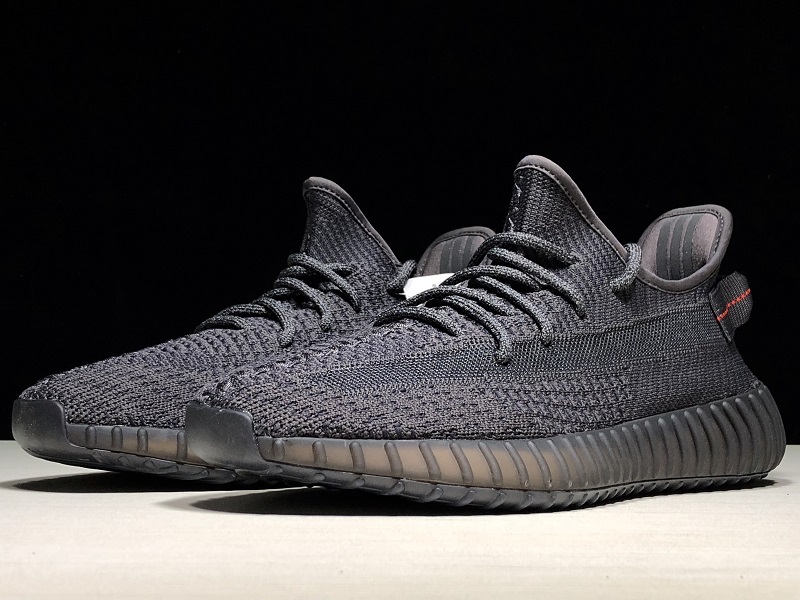 Get Yeezy Boost 350 V2 Black-Non Reflective Black/Black 25