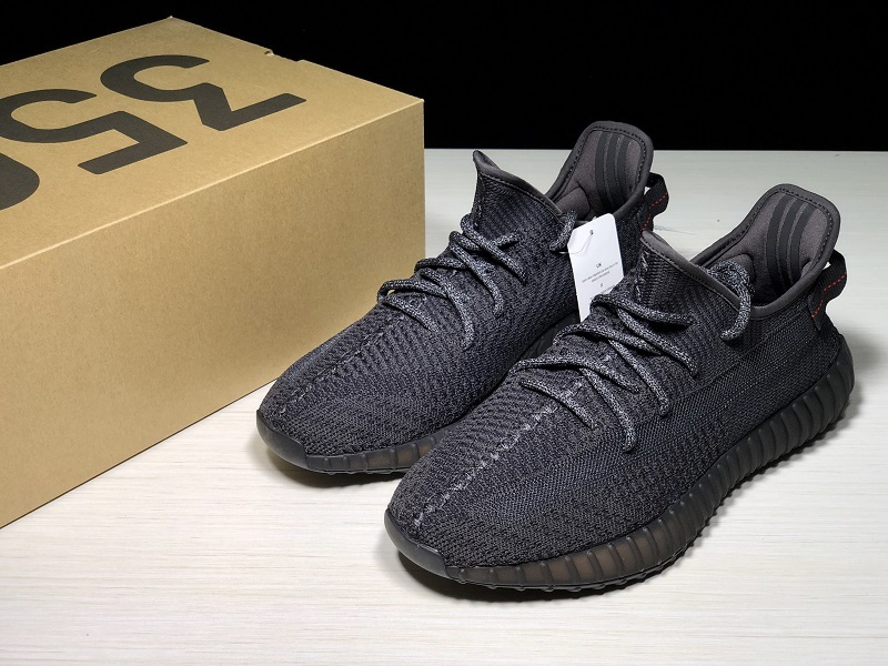 Get Yeezy Boost 350 V2 Black-Non Reflective Black/Black 33