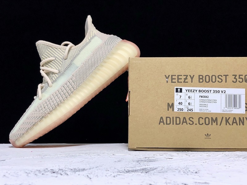 H12 Yeezy Boost 350 V2 Citrin/Citrin Non-Reflective 3