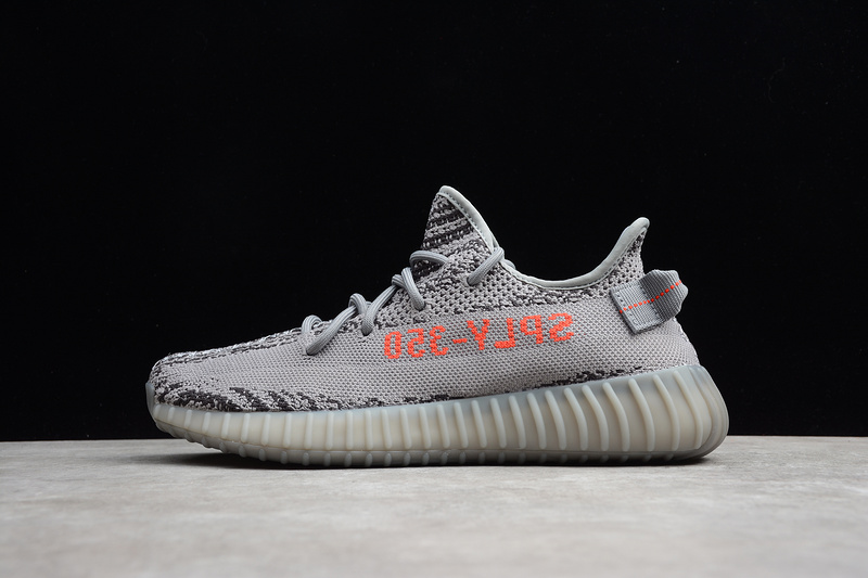 Cj Yeezy Boost 350 V2 Beluga 2.0 Grey/Bold Orange-Dark Grey 7