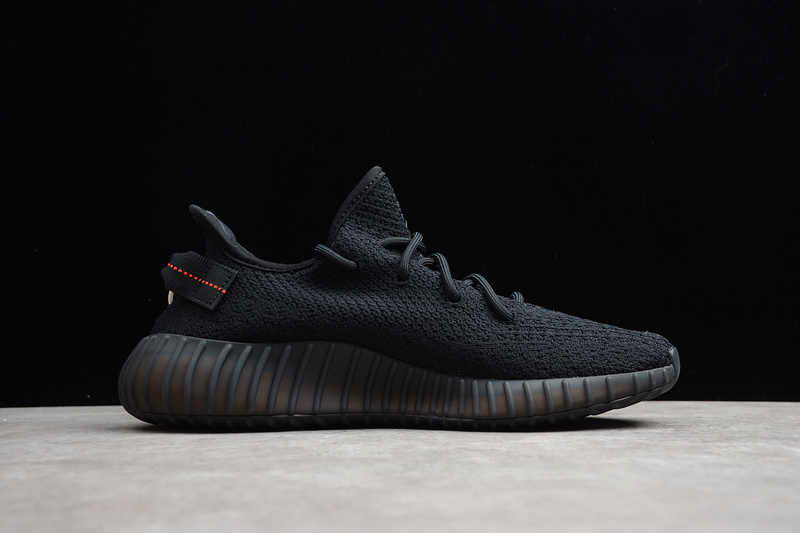 Cj Yeezy Boost 350 V2 Core Black/Core Black/Red 29