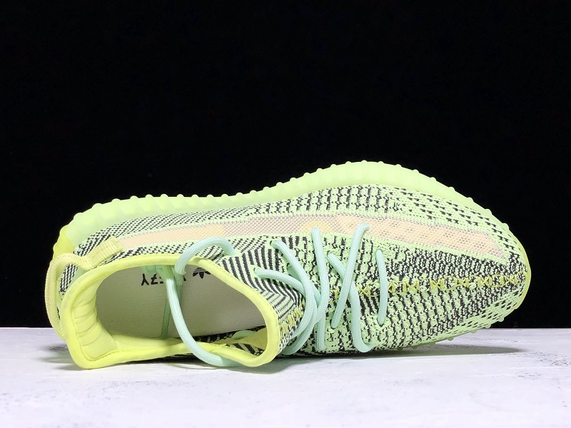 Cy Yeezy Boost 350 V2 Fluorescent Green Yeezreel Reflective 7