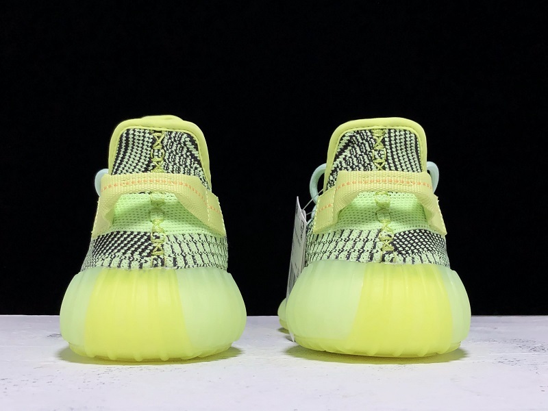 Cy Yeezy Boost 350 V2 Fluorescent Green Yeezreel Reflective 23